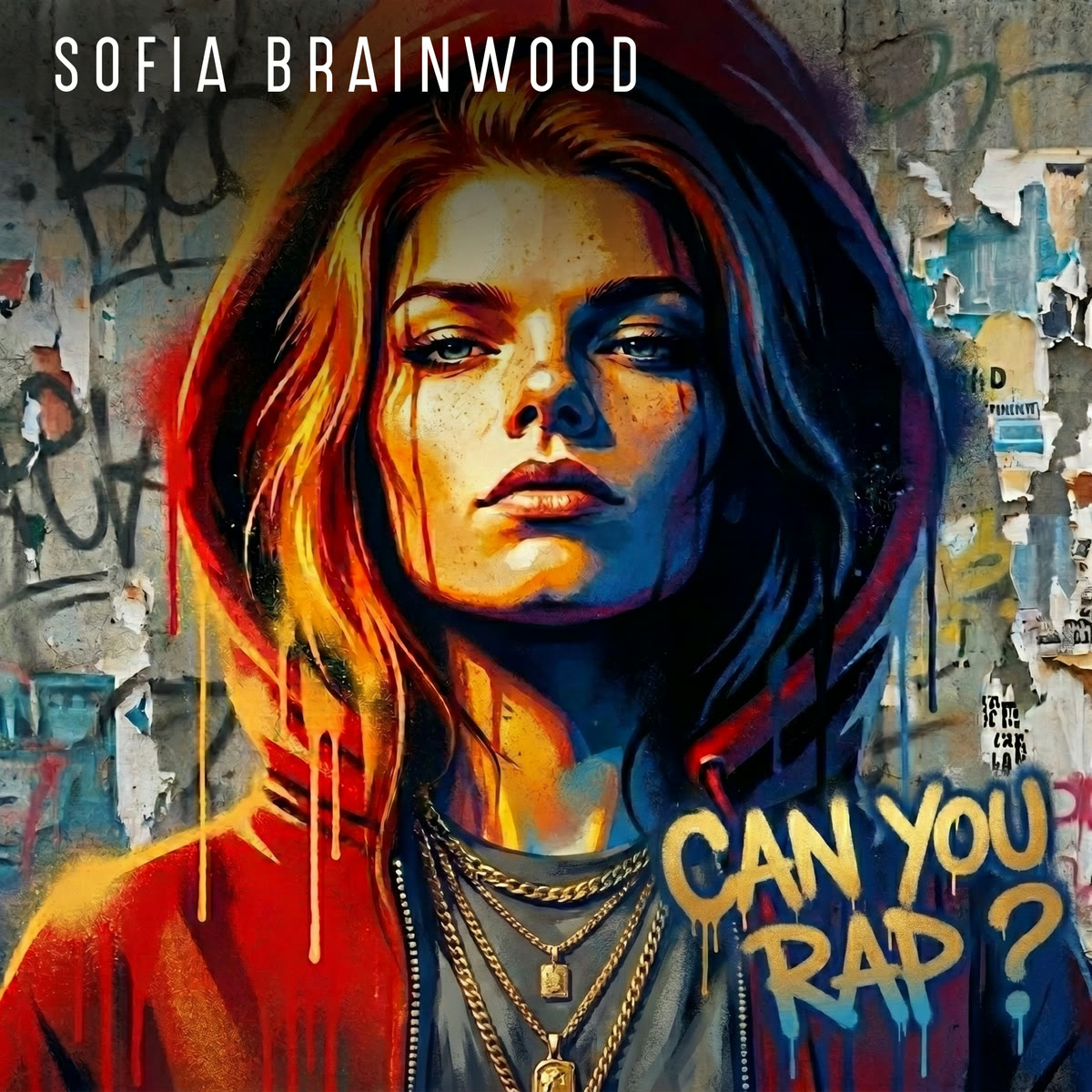 Pochette de l'album Can You Rap ? de Sofia Brainwood — Rap 2026